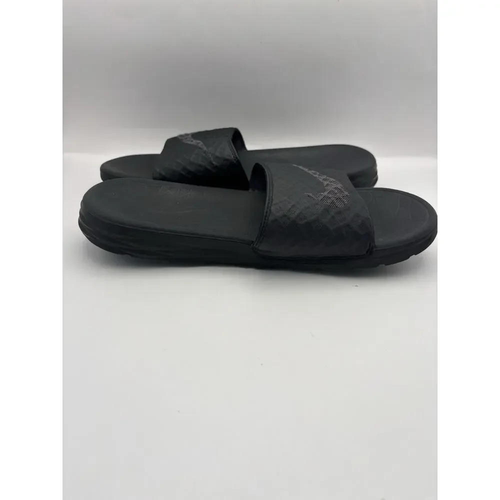 Nike Benassi Solarsoft 2 Black Slides Men Size 9